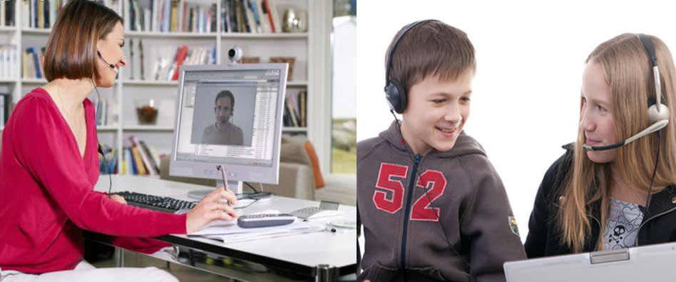 Mit Skype, um die spanische Sprache online zu studieren
