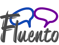 Logo for Fluento online spanish lessons